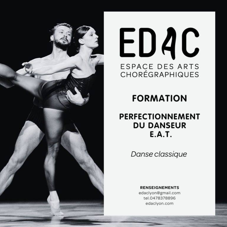 ormation professionelle, Danse classique, E.A.T. Perfectionnement du danseur, Lyon, E.R.D. école de danse cours de danse classique
