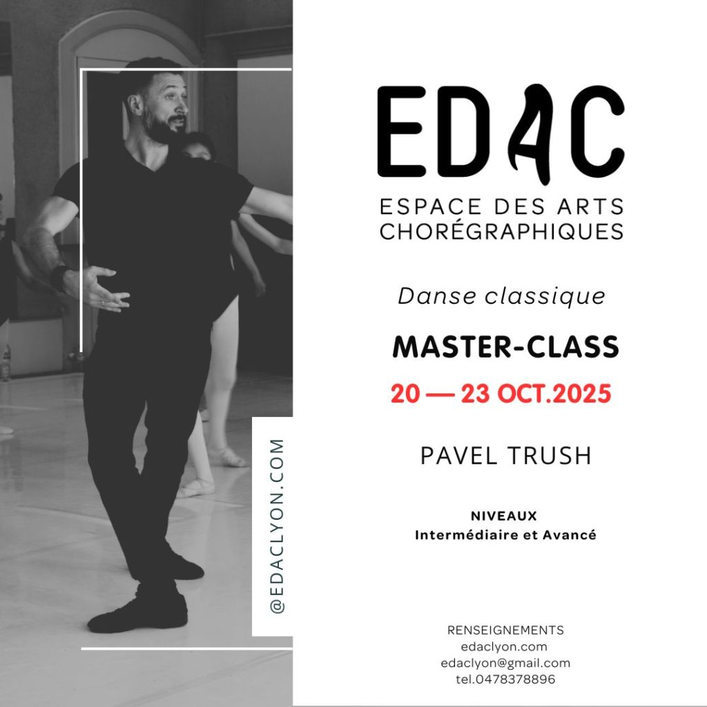 stage de danse classique danse-études master-class opéra de paris opéra de lyon technique répertoire ballet école de danse octobre 2025 chorégraphie