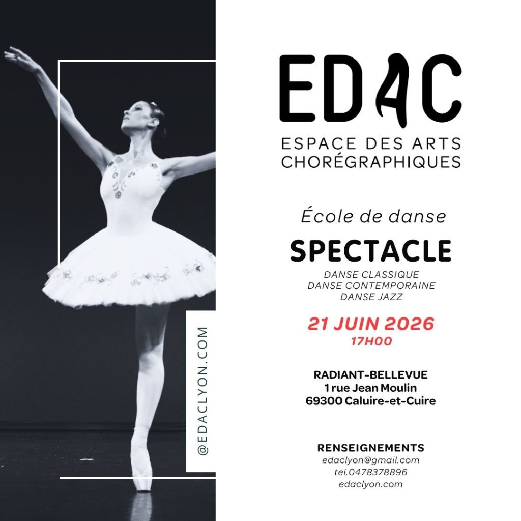 spectacle de danse gala danse classique contemporain cours de danse ballet pointes école de danse lyon ballet chorégraphie